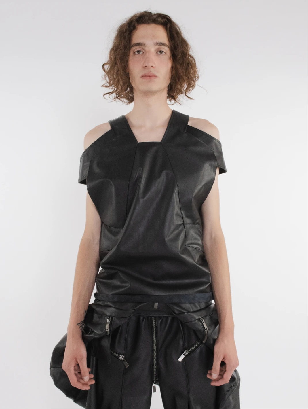 LEATHER WINGS TANK TOP