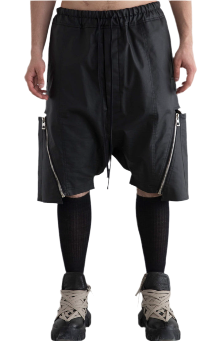 MEN DENIM CROPPED 3/4 PANTS