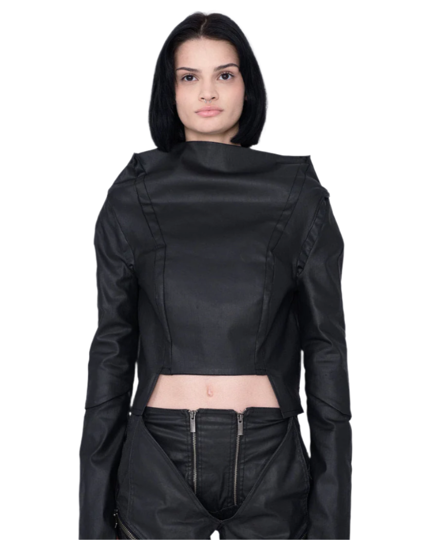 LARGE COLLAR TOP