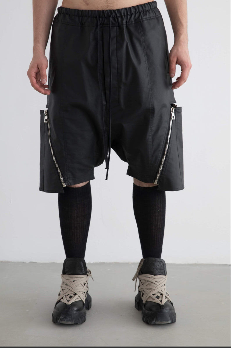 MEN DENIM CROPPED 3/4 PANTS