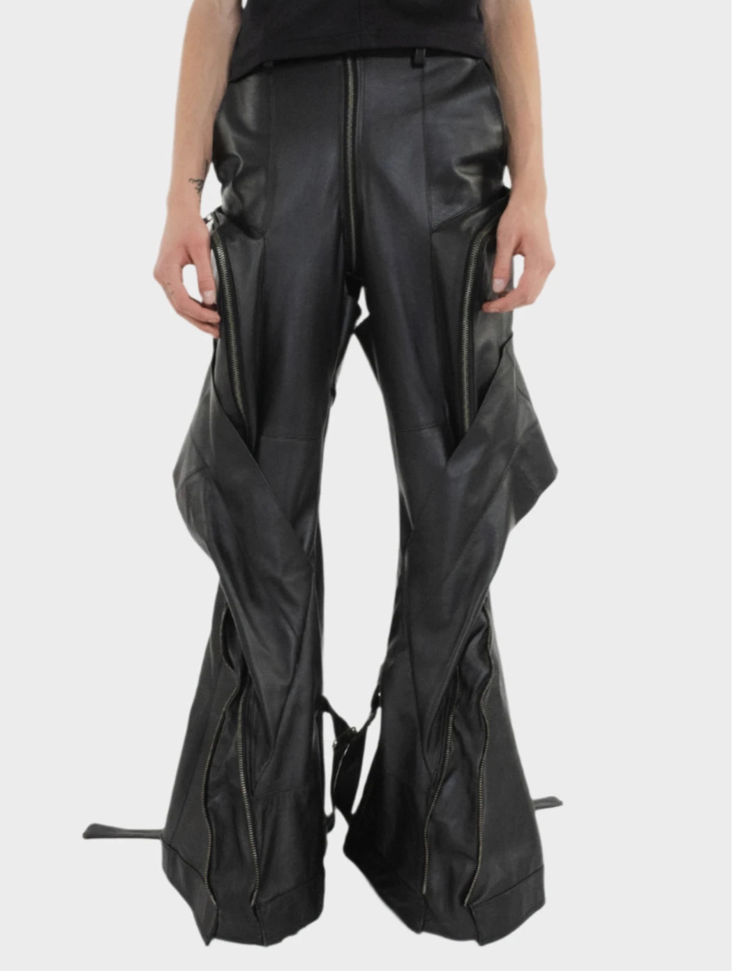 MEN FLIGHT LEATHER PANTS