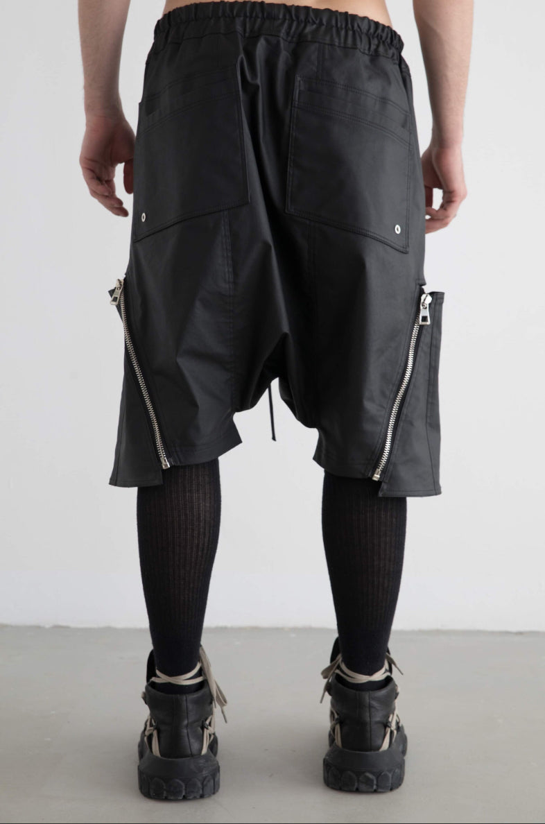 MEN DENIM CROPPED 3/4 PANTS