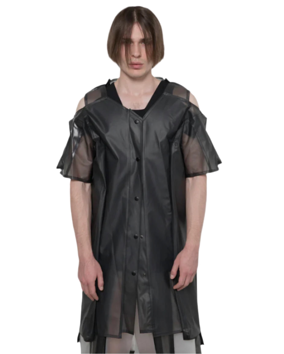UNISEX BLACK TRANSLUCENT SHIRT
