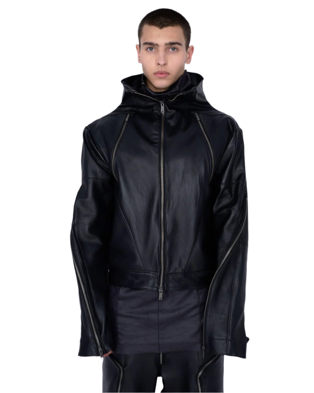 MEN LEATHER JACKET