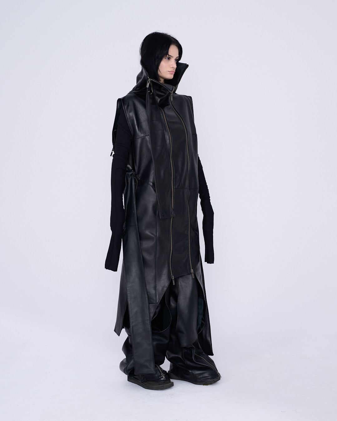 UNISEX LEATHER VEST