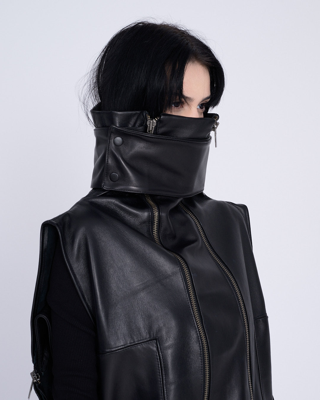 UNISEX LEATHER VEST