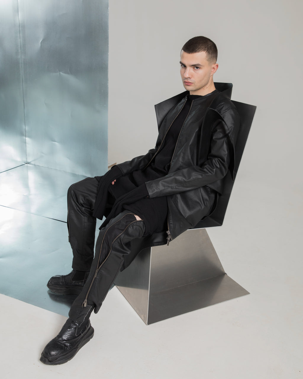 DOUBLE MOON SHIELD TOTE BAG