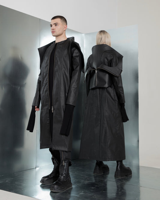 DOUBLE MOON SHIELD TOTE BAG