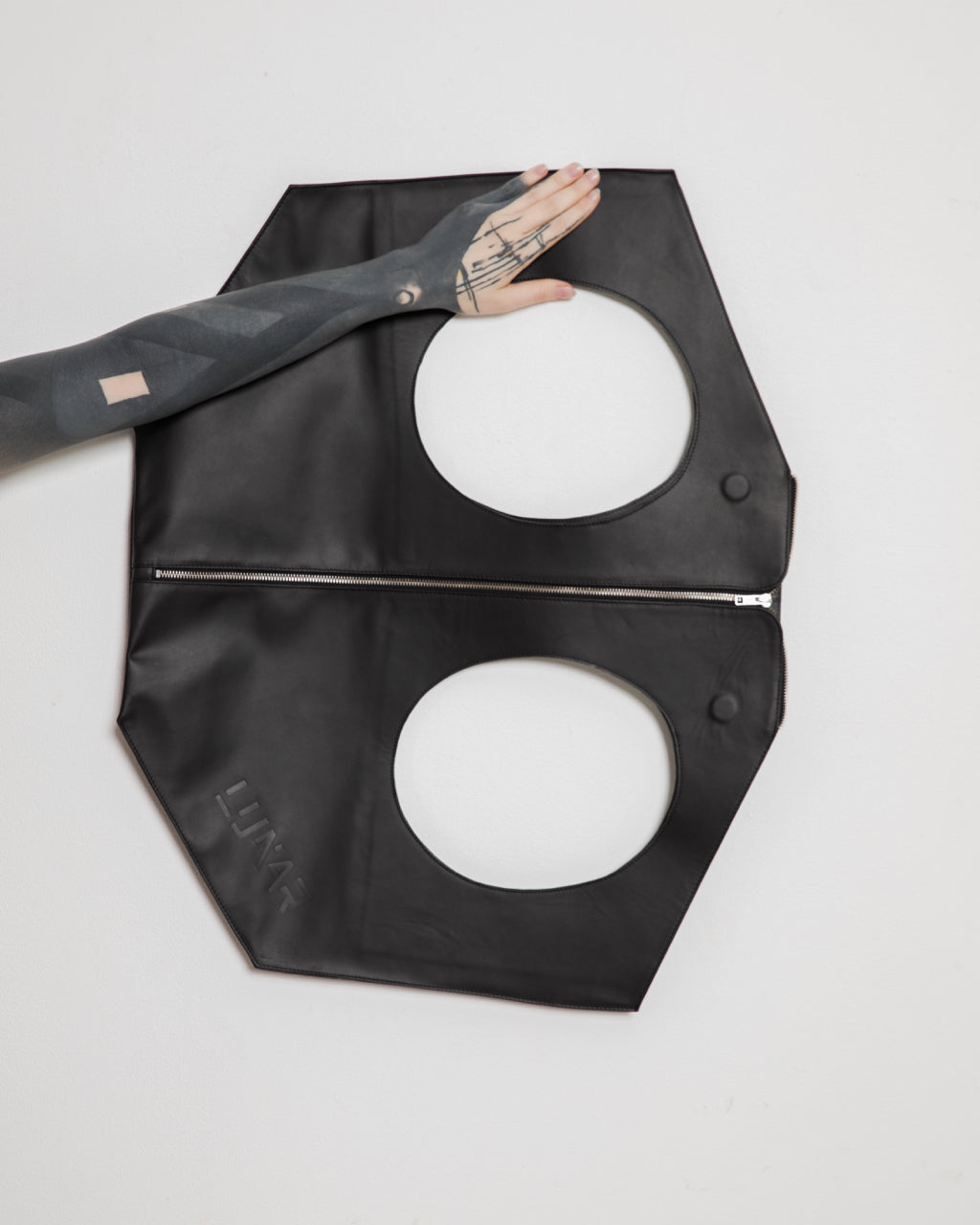 DOUBLE MOON SHIELD TOTE BAG