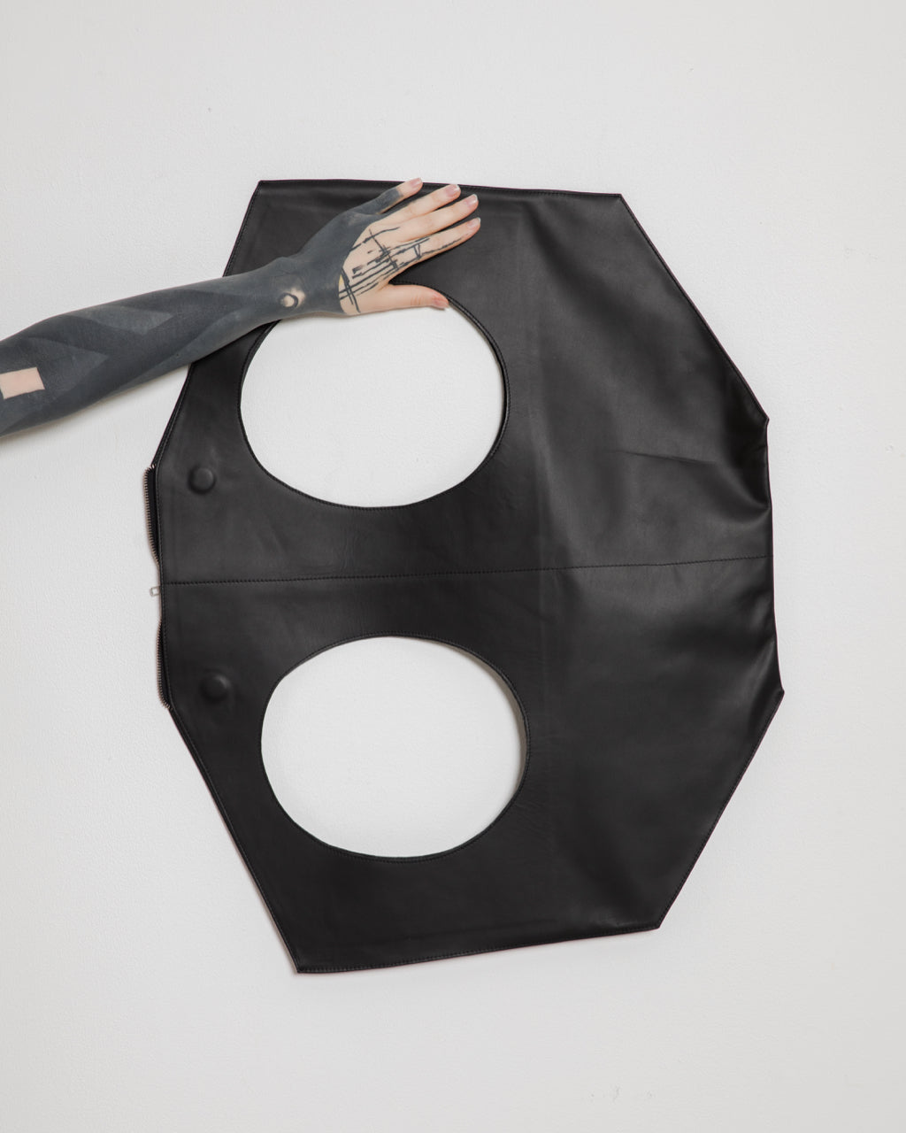 DOUBLE MOON SHIELD TOTE BAG
