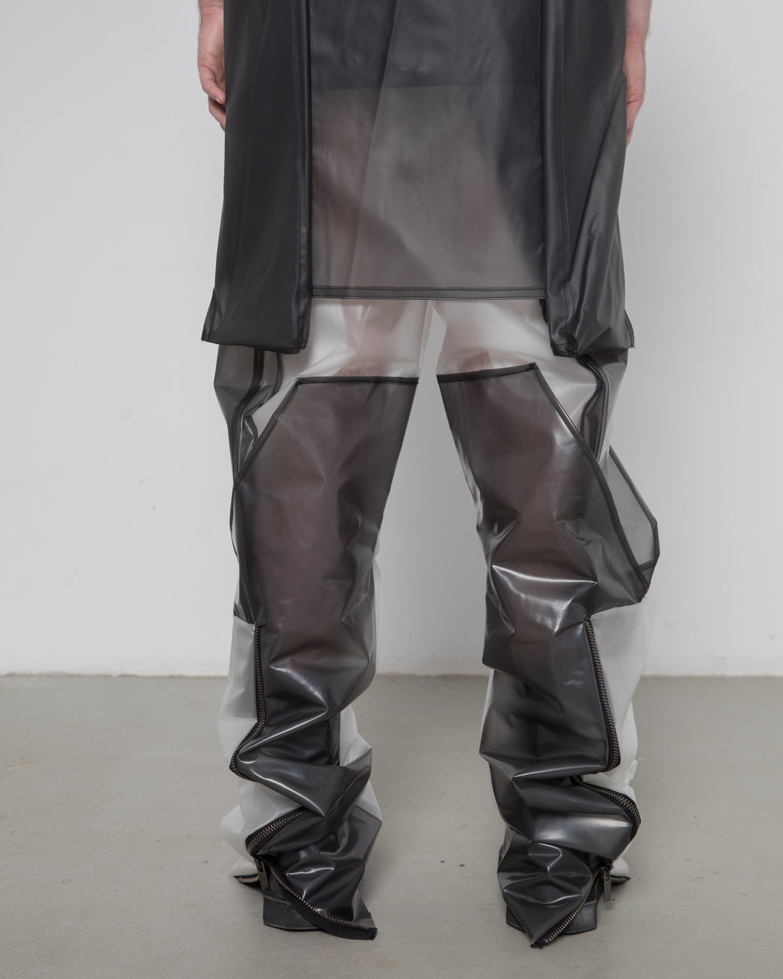 UNISEX BLACK TRANSLUCENT SHIRT