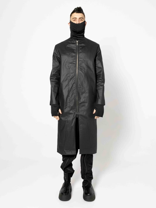 MEN GEOMETRIC LONG JACKET