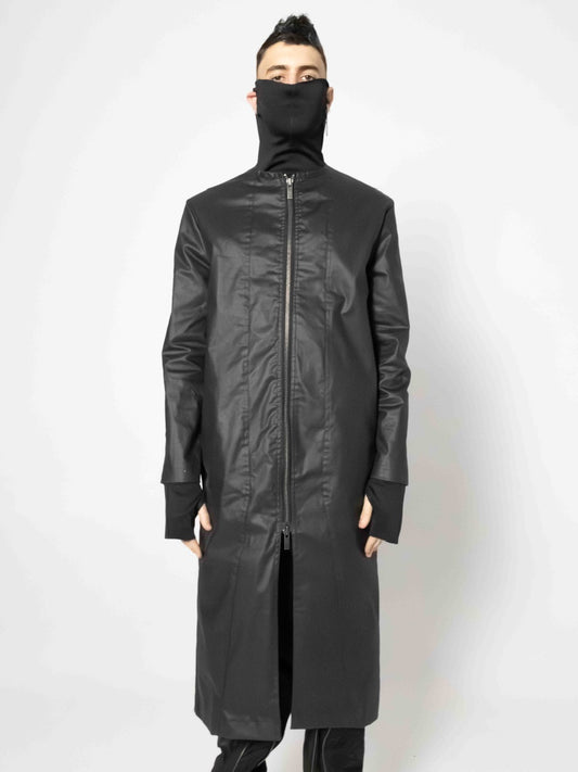 MEN GEOMETRIC LONG JACKET