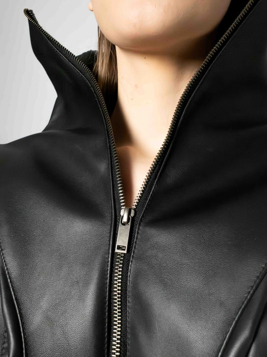 WOMEN PILOT LEATHER JACKET