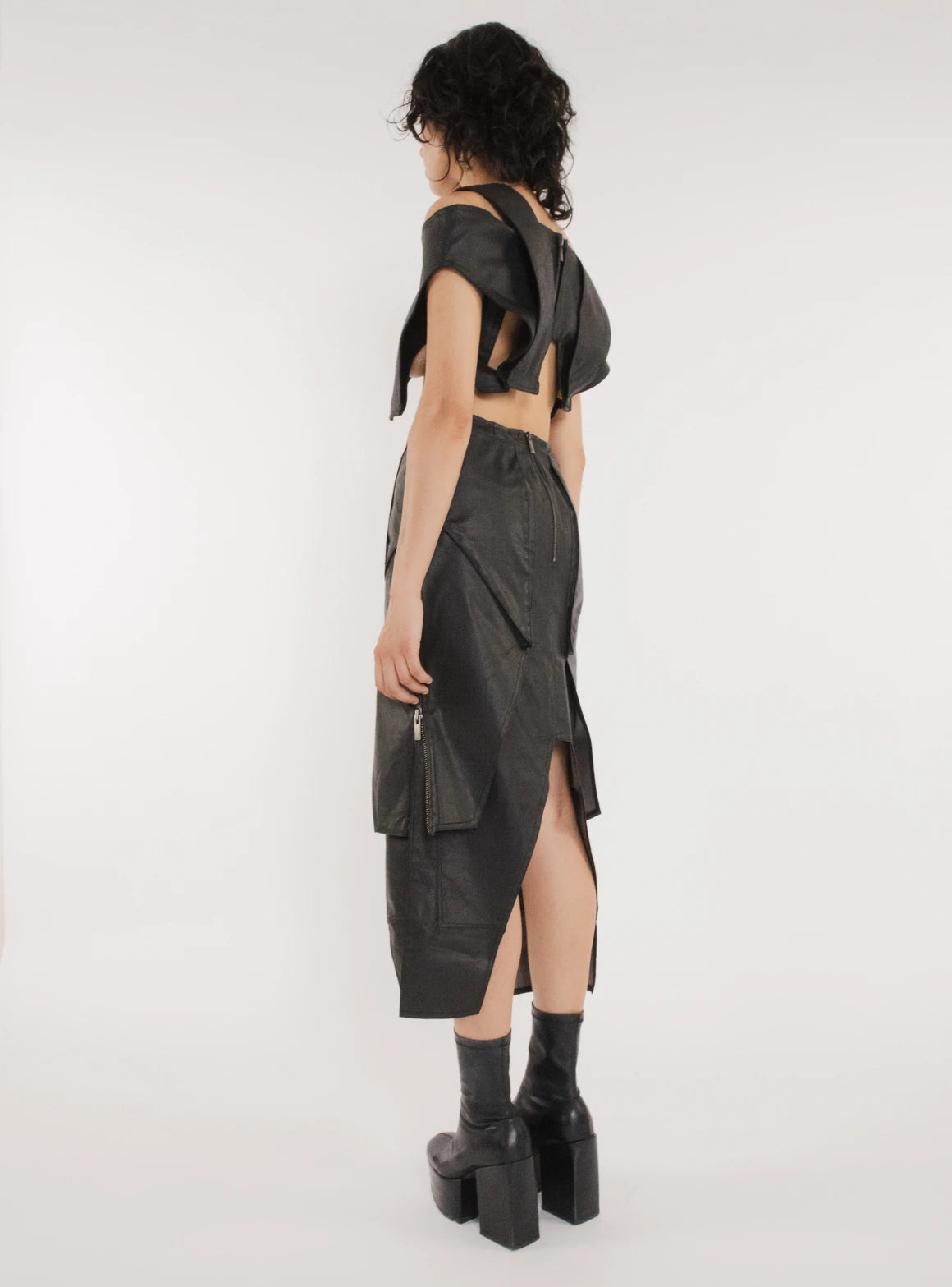 LAYERED LONG SKIRT
