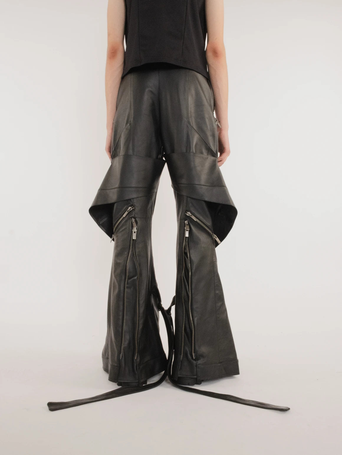 MEN FLIGHT LEATHER PANTS