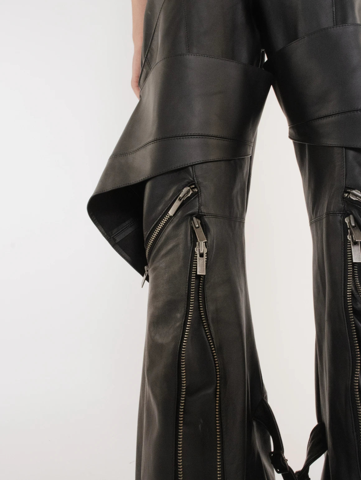 MEN FLIGHT LEATHER PANTS