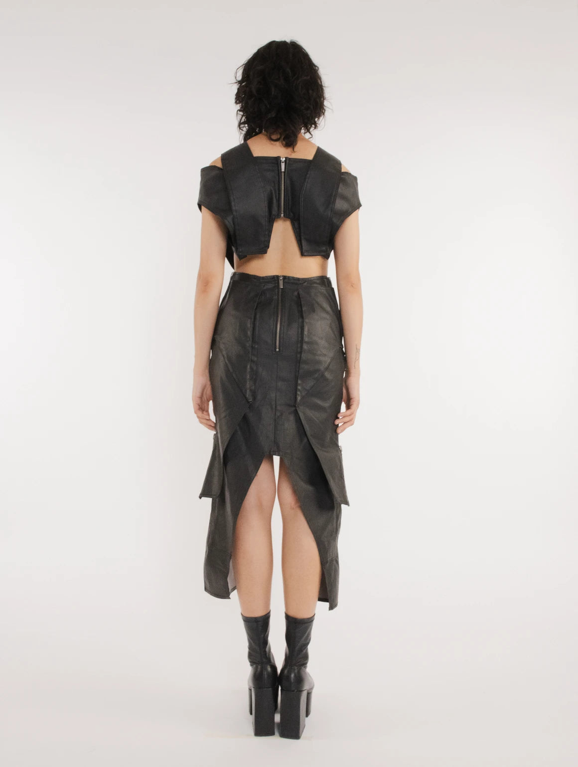 LAYERED LONG SKIRT