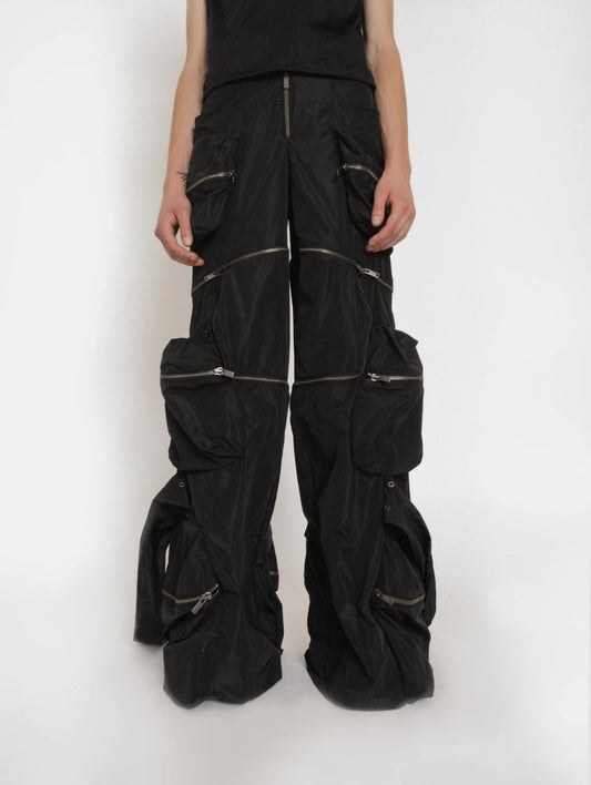 ZIPPED DETACHABLE PANTS