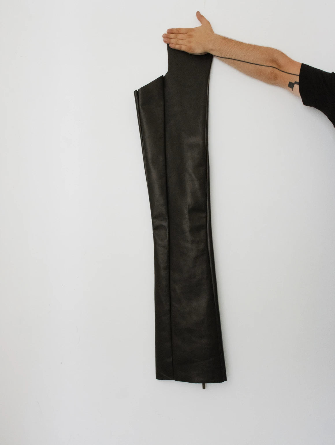 LONG LEATHER SOCKS