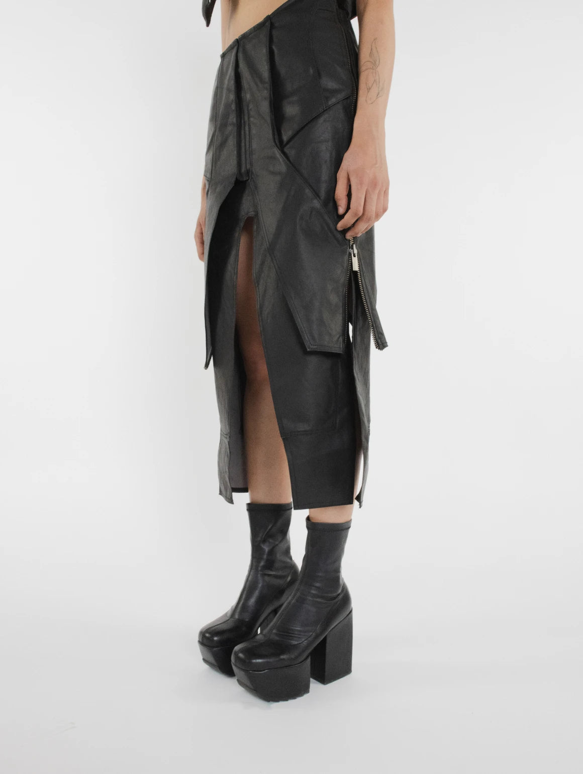 LAYERED LONG SKIRT