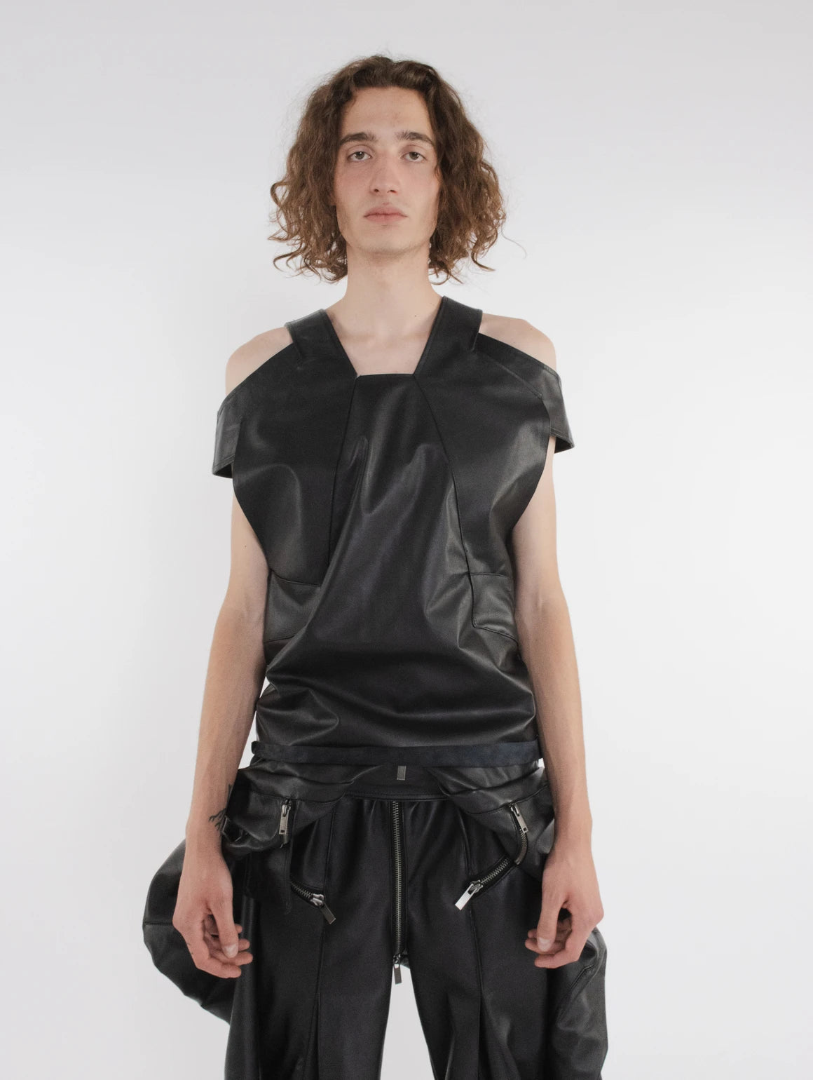 LEATHER WINGS TANK TOP