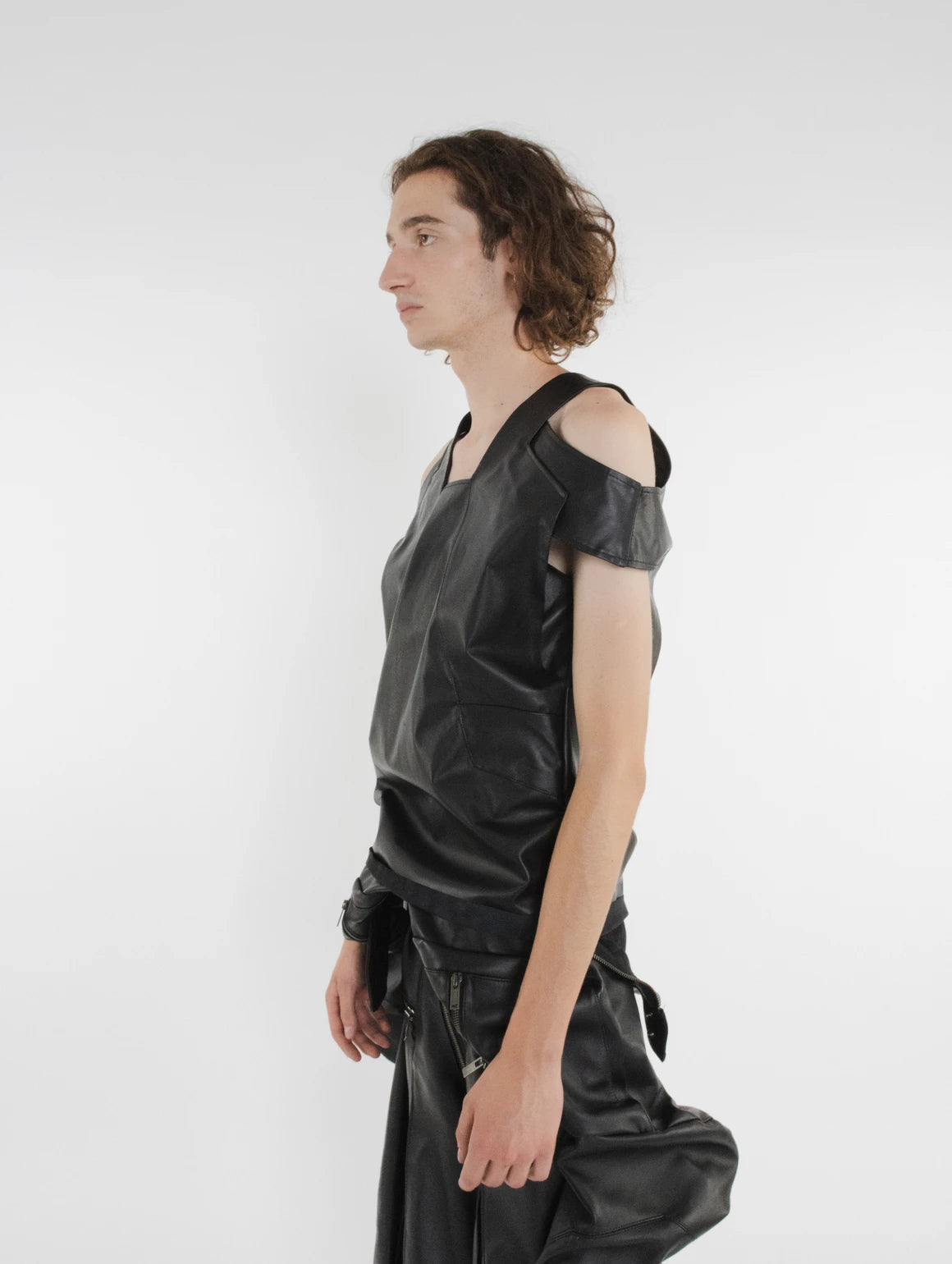 LEATHER WINGS TANK TOP