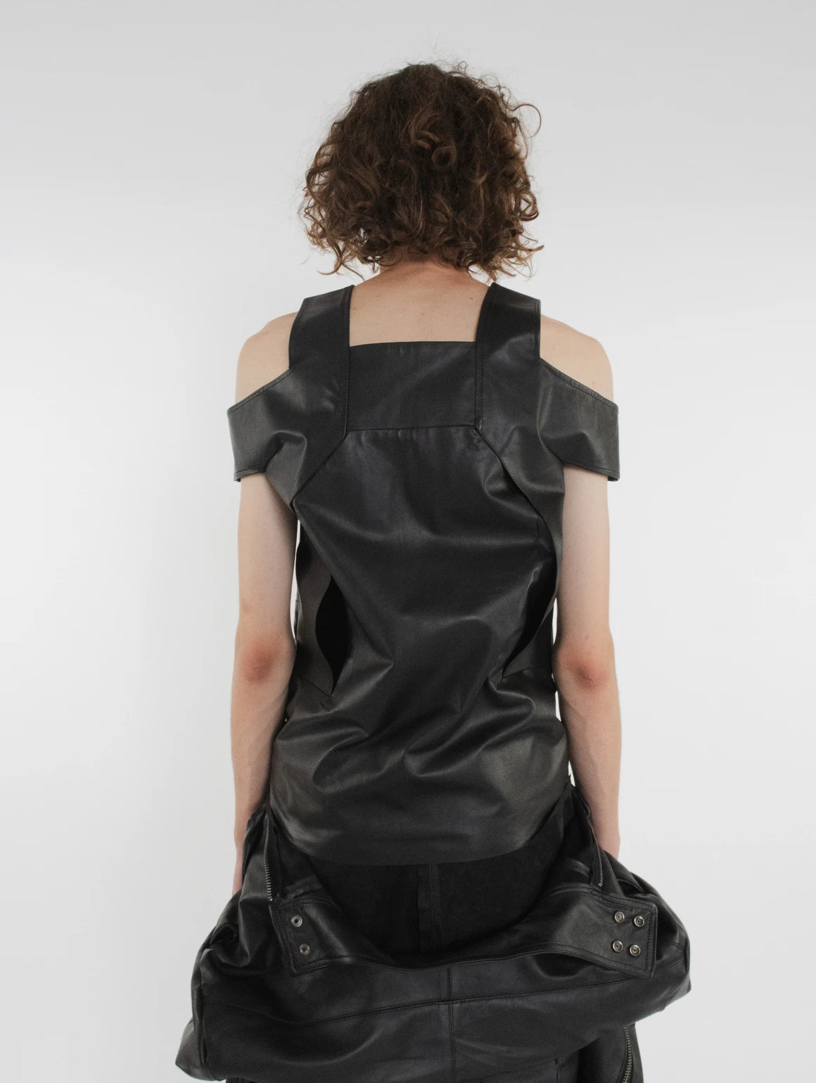 LEATHER WINGS TANK TOP