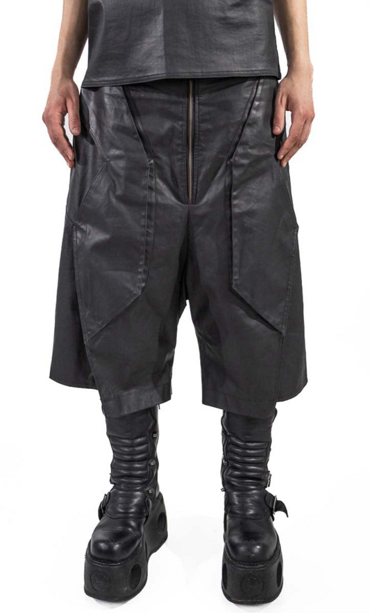 MEN DENIM 3/4 WING PANTS