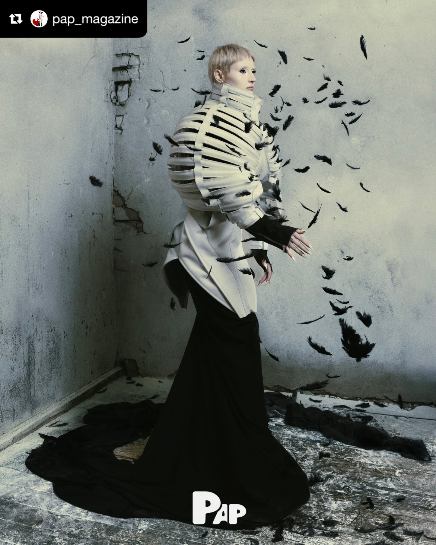STINGRAY GOAT LEATHER DRESS