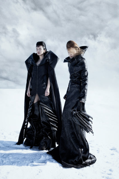 KURZES PU-KLEID