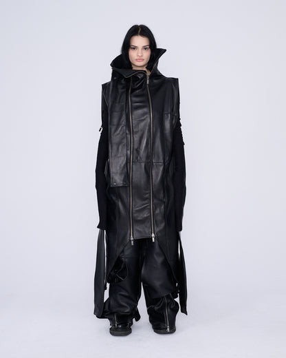UNISEX LEATHER VEST