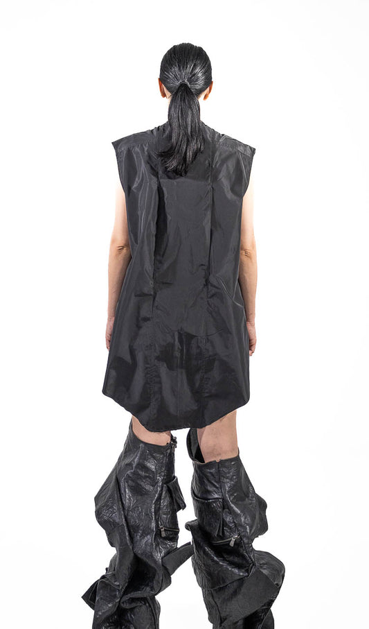 WOMEN PU VEST