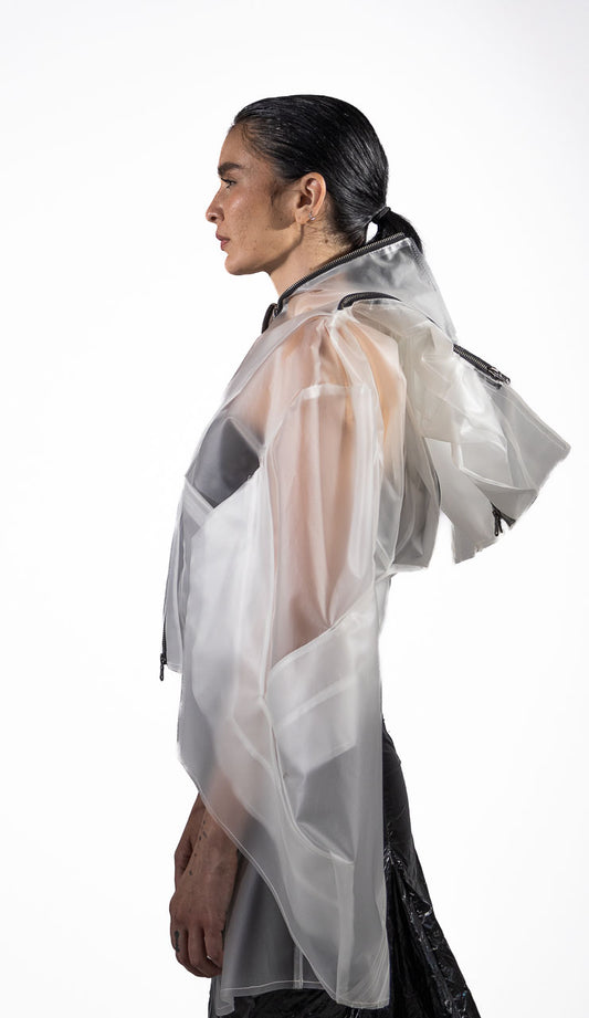 WOMEN TRANSLUCENT PILOT JACKET