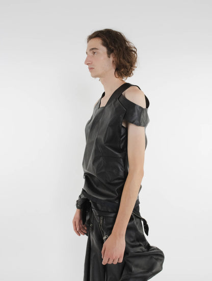 LEATHER WINGS TANK TOP