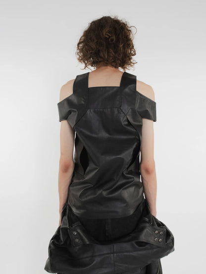 LEATHER WINGS TANK TOP