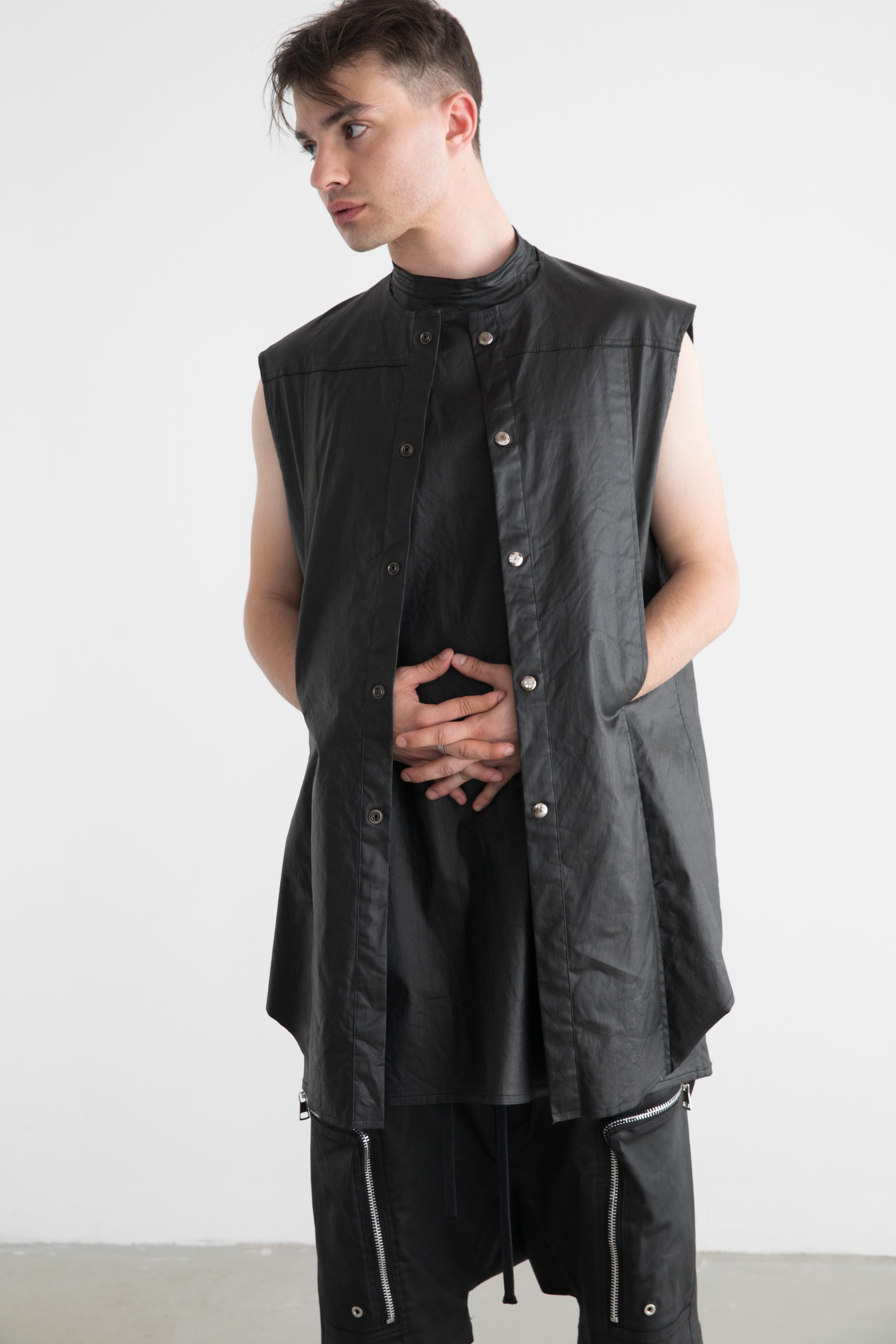 Lunar Men Denim Vest | LUNAR Laboratories